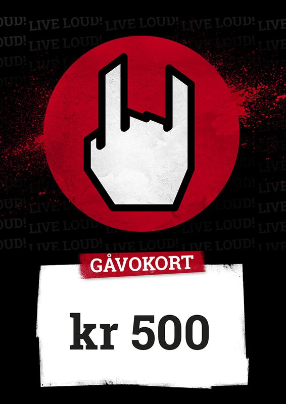 Gavokort 500,00 NOK