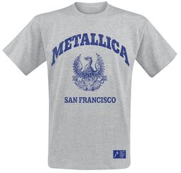 College Crest, Metallica, T-skjorte