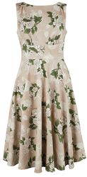 Viola Floral Swing Dress, H&R London, Middellang kjole