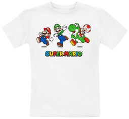 Kids - Running, Super Mario, T-skjorte