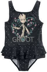 Kids - Heart Groot, Guardians Of The Galaxy, Badedrakt for barn