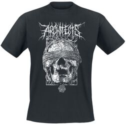 Blindfolded Skull, Architects, T-skjorte