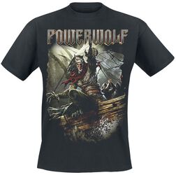 Sainted By The Storm, Powerwolf, T-skjorte