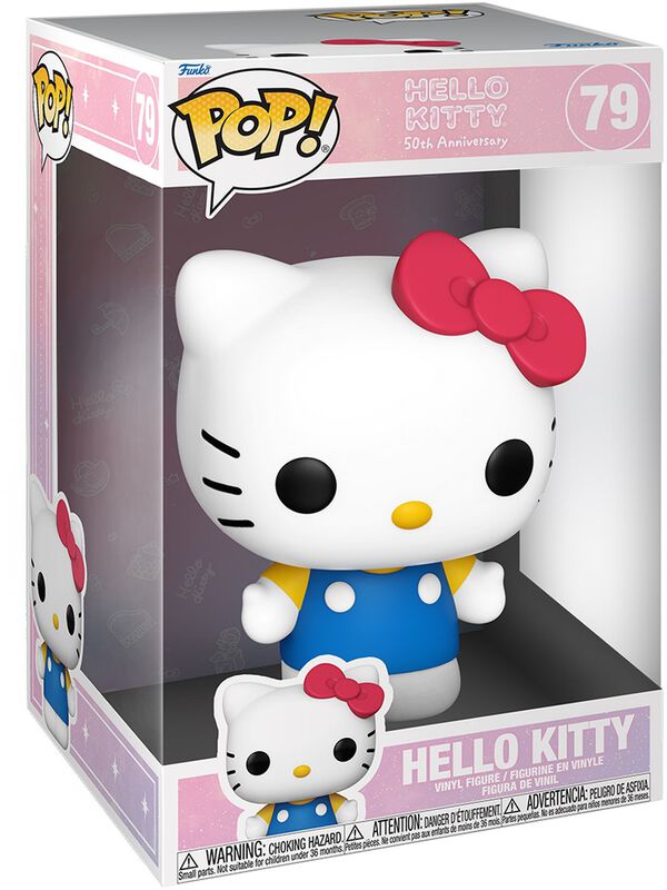 Hello Kitty (50th Anniversary) (Jumbo POP!) Vinylfigur 79