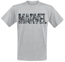 Disney 100 - Logo, Marvel, T-skjorte