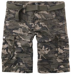Army Vintage Shorts, RED by EMP, Shorts