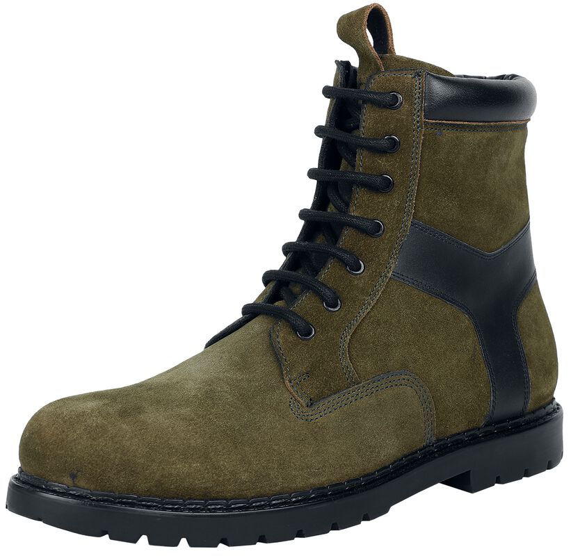 Olivenfarget boots