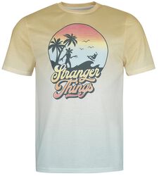 Sunset circle, Stranger Things, T-skjorte