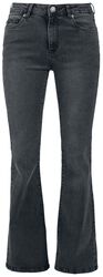 High Waist Denim Bukser for Kvinner, Urban Classics, Jeans