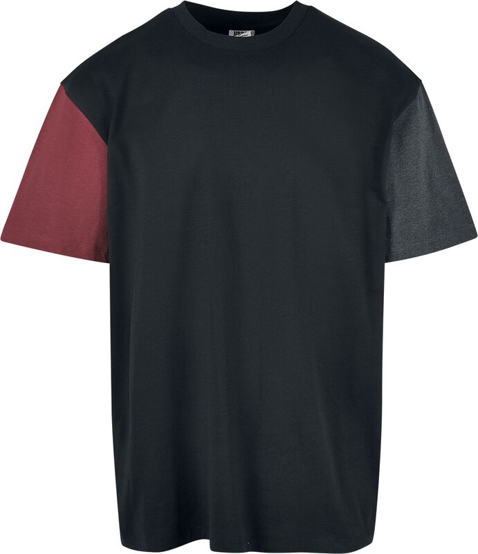 Organic oversized single-colour t-skjorte