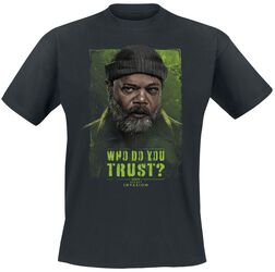Who do you trust? Nick Fury, Secret invasion, T-skjorte