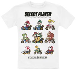 Kids - Choose Your Driver, Super Mario, T-skjorte
