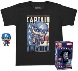 Captain America - Pocket Pop! & Tee