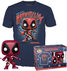 Deadpool - T-skjorte pluss Funko - POP! & tee, Marvel, Funko Pop!