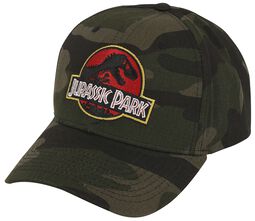 Camo Logo, Jurassic Park, Caps