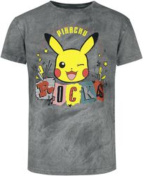 Pikachu - Rocks, Pokémon, T-skjorte