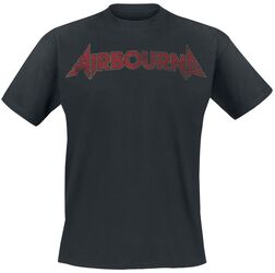 Cracked Logo, Airbourne, T-skjorte