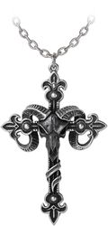 Cross of Baphomet, Alchemy Gothic, Halskjede