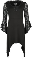 Gothicana X Anne Stokes kjole, Gothicana by EMP, Kort kjole