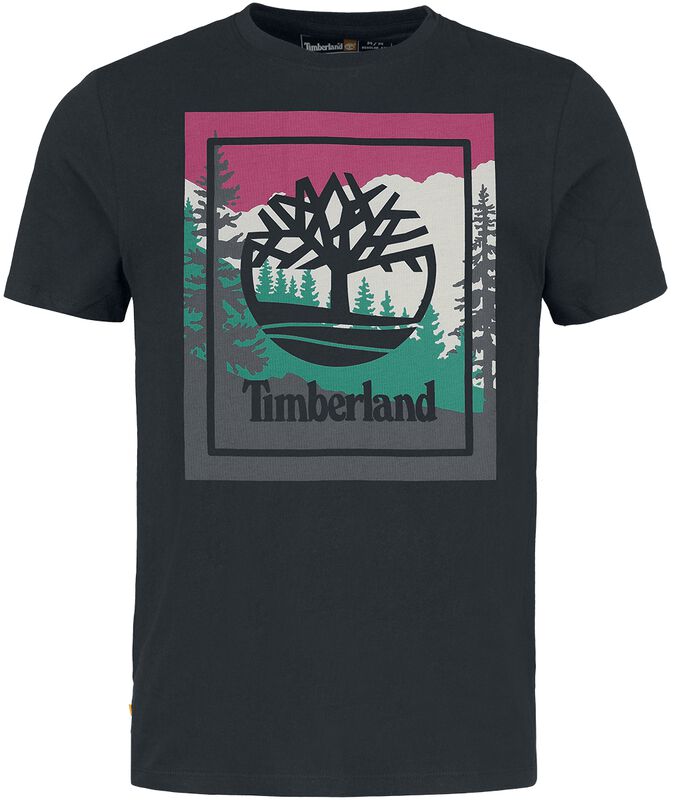 Outdoor inspired graphic t-skjorte