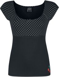 Mini Dots Evie Shirt, Pussy Deluxe, T-skjorte