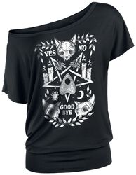 T-skjorte med pentagram, Gothicana by EMP, T-skjorte