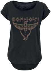 Heart & Dagger Outline, Bon Jovi, T-skjorte