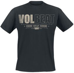 Distressed Logo, Volbeat, T-skjorte