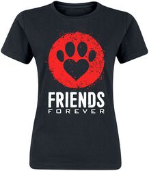 Paw - Friends forever, Tierisch, T-skjorte