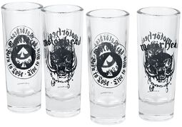 Motörhead Logo, Motörhead, Sett med shotglass