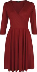 RED Wrap Dress, RED by EMP, Kort kjole