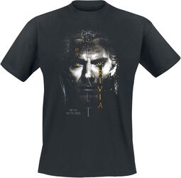 Geralt - Glowing eyes, The Witcher, T-skjorte
