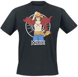 Luffy New World, One Piece, T-skjorte