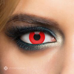 Chromaview Red Vampire Daily Disposable Contact Lenses, Chromaview, Motekontaktlinser