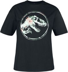 Flower Logo, Jurassic Park, T-skjorte