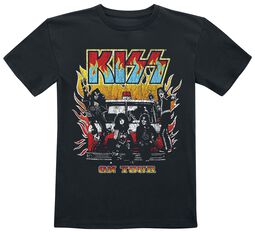 Kids - On Fire, Kiss, T-skjorte