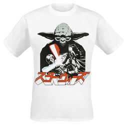 Anime - Yoda, Star Wars, T-skjorte