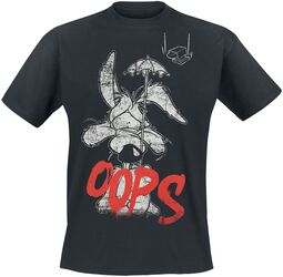 Coyote - Oops - Anvil, Looney Tunes, T-skjorte