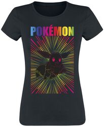 Eevee - Rainbow, Pokémon, T-skjorte