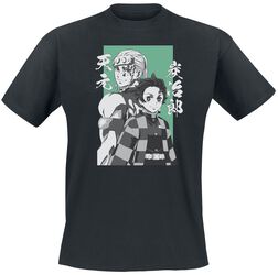 Tanjiro & Tengen, Demon Slayer, T-skjorte