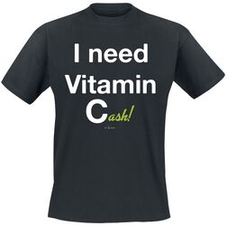 I need vitamin cash!, Slogans, T-skjorte