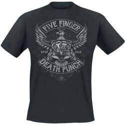 Howe Eagle Crest, Five Finger Death Punch, T-skjorte