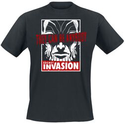 They can be anybody, Secret invasion, T-skjorte