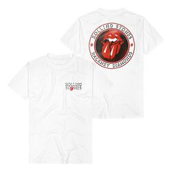 Hackney Diamonds Circle Label, The Rolling Stones, T-skjorte