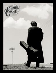 The Man In Black, Johnny Cash, Plakat