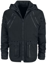 Black Chrome Jacket, Vixxsin, Vinterjakke