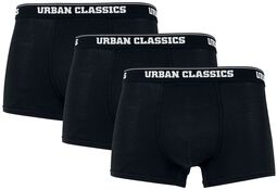 Organic Boxer Shorts 3-Pack, Urban Classics, Boksershorts