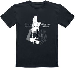 Kids - Always an Addams, Wednesday, T-skjorte