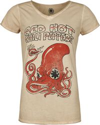 Squid, Red Hot Chili Peppers, T-skjorte
