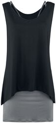 To-I-En Kjole, Black Premium by EMP, Kort kjole